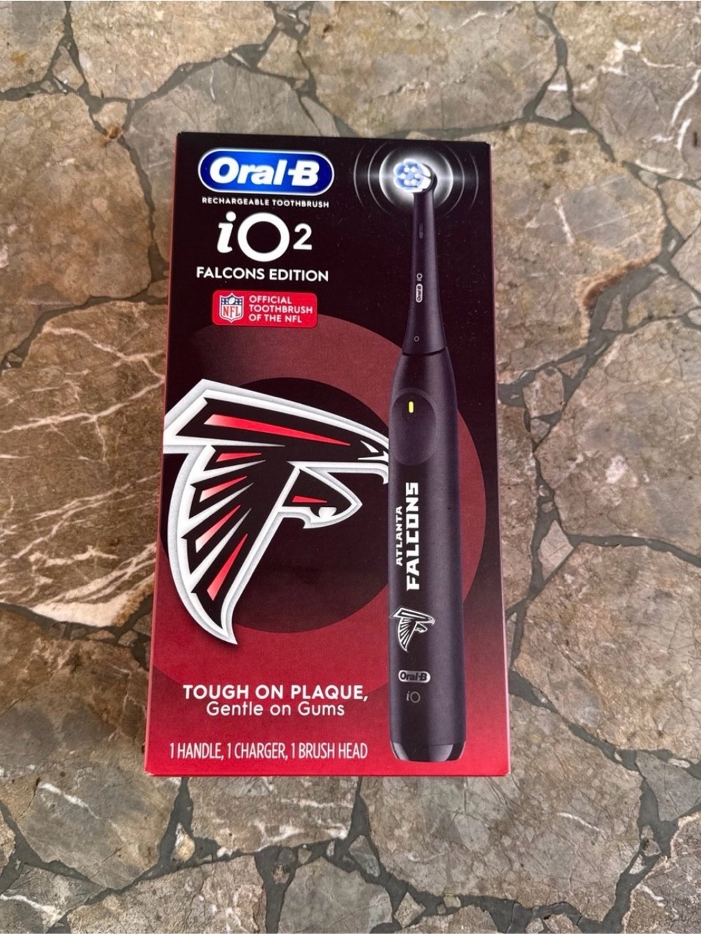 Oral-B iO Series 2 Atlanta Falcons Edition Electric Toothbrush NIB